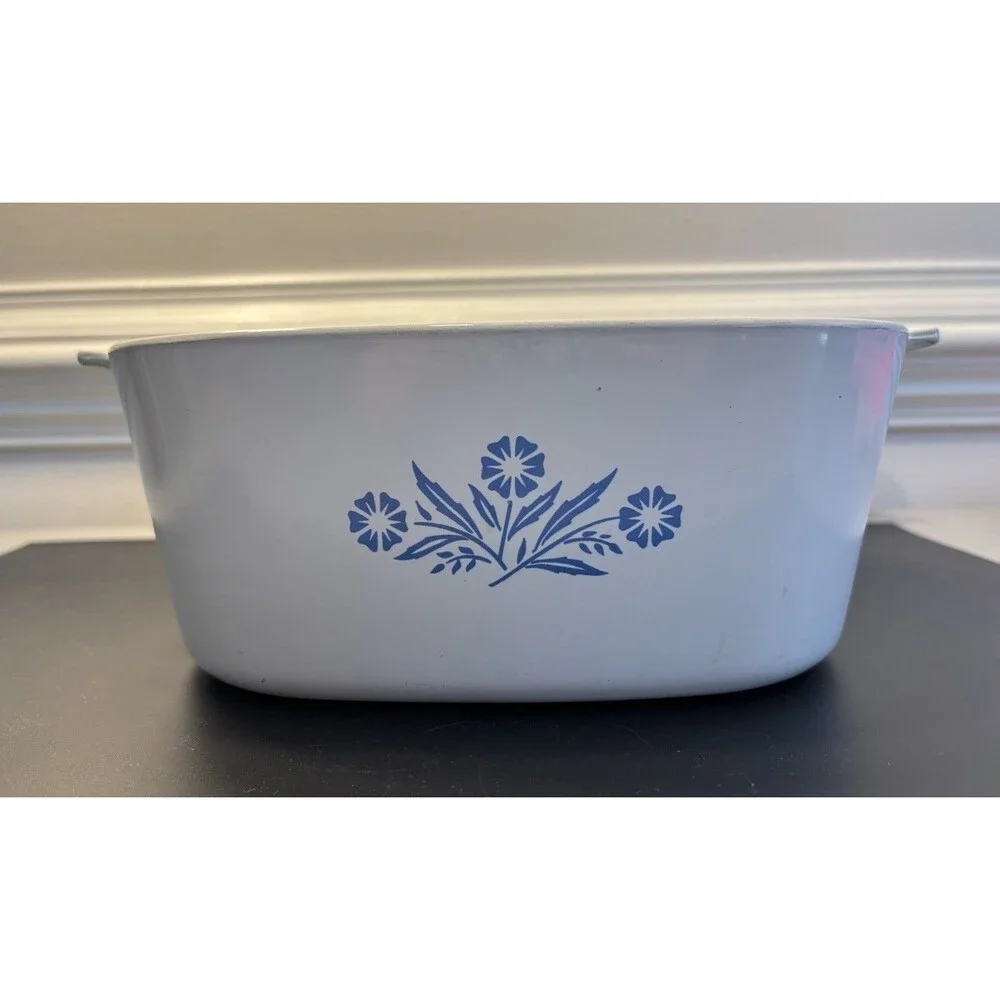 Corningware vintage blue